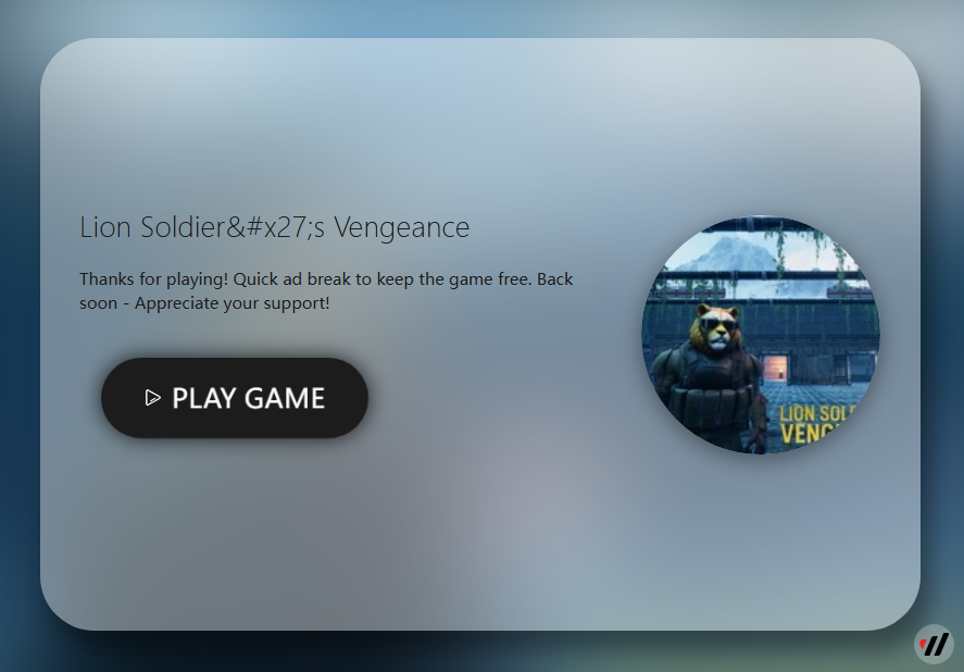 Lion Soldier's Vengeance