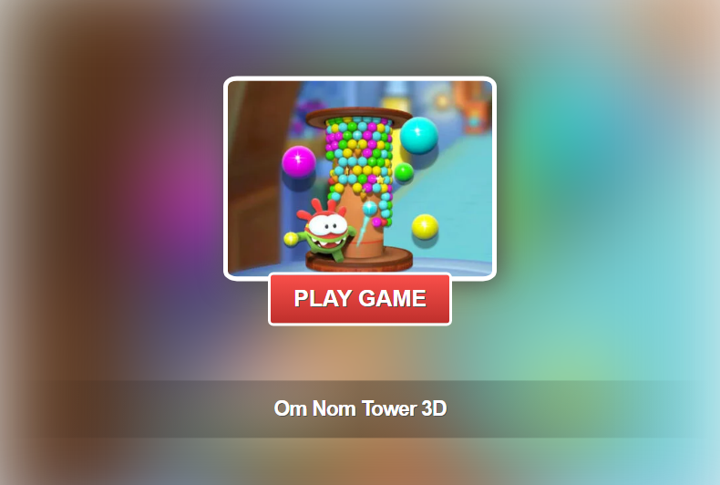 Om Nom Tower 3D