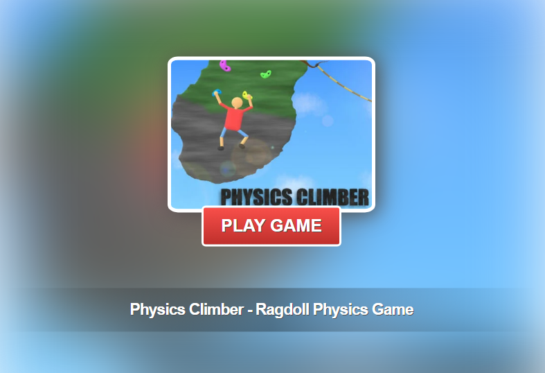 Physics Climber - Ragdoll Physics Game