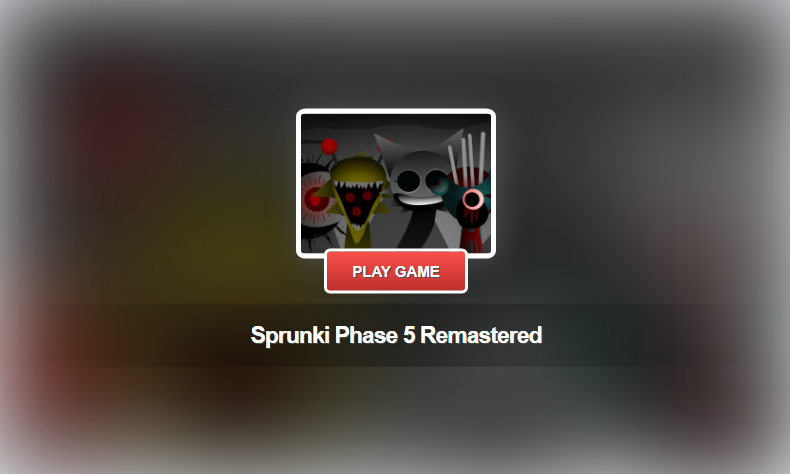 Sprunki Phase 5 Remastered
